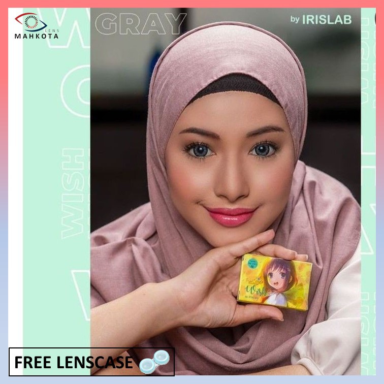 SOFTLENS WISH BLACK NORMAL S/D 6.00 - By IRISLAB