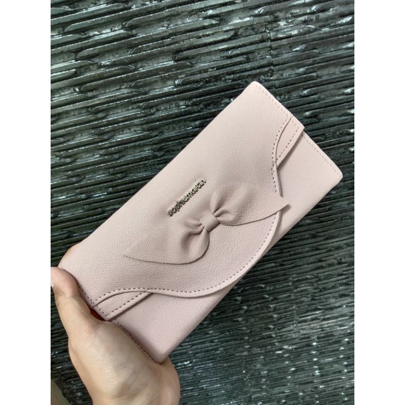  DOMPET  FASHION WANITA LIPAT  PANJANG SILVA SHOPEE SOPIE 