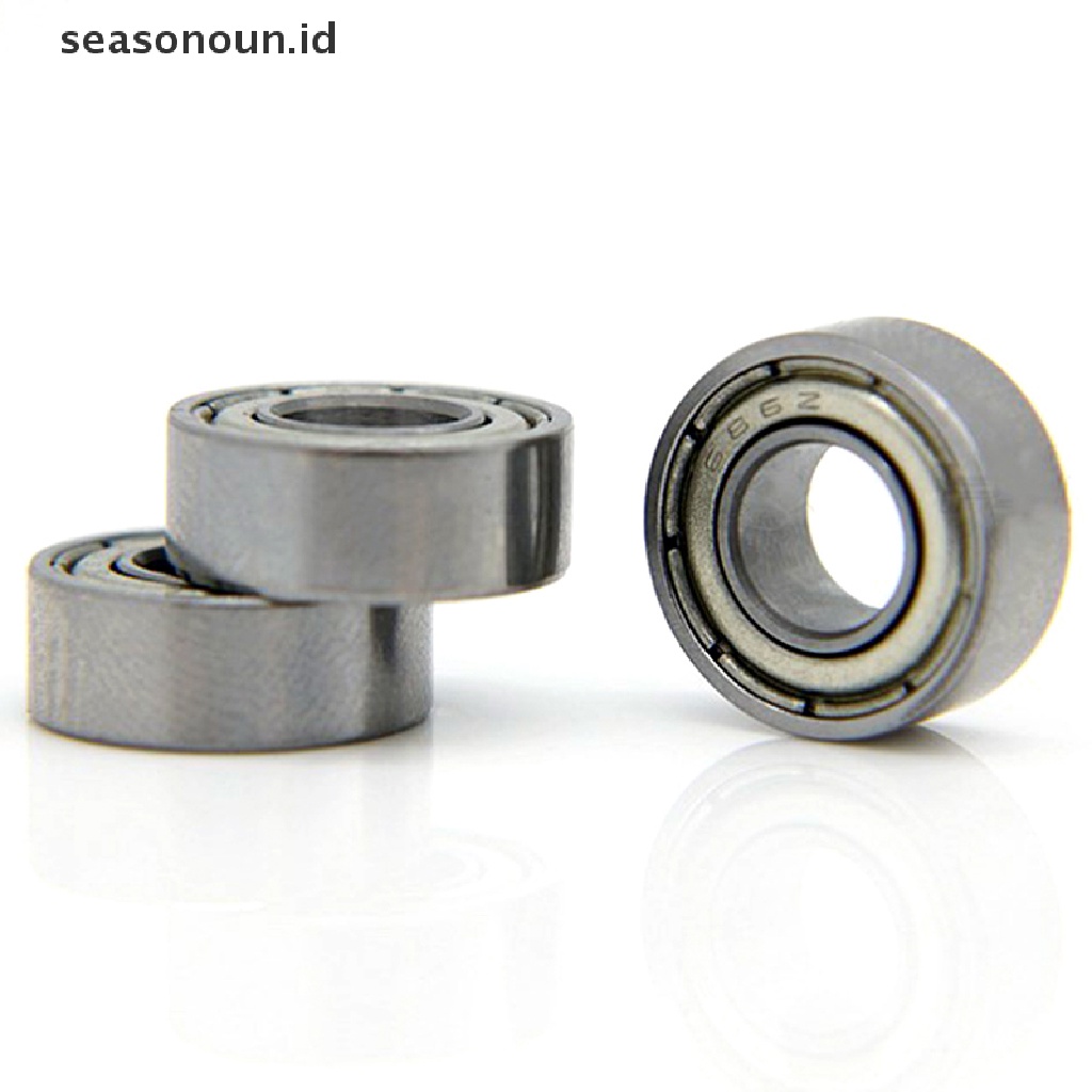 10 Pcs 686ZZ 6x13 X 5mm Miniatur Bola Bearing 6x13 X 5mm Bahan Metal Shielded