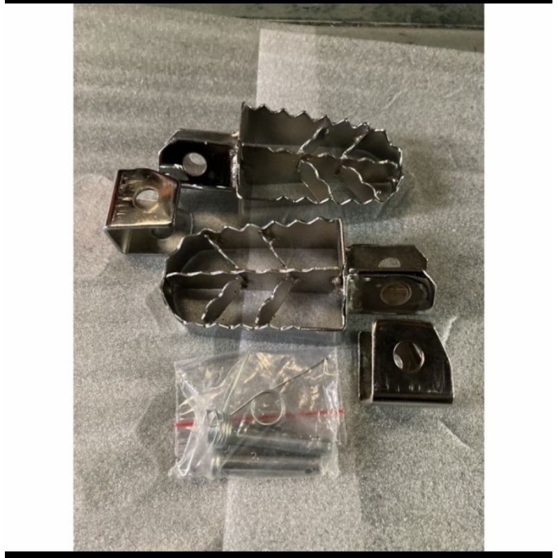 footstep depan klx 150 footstep besi klx 150 dtracker