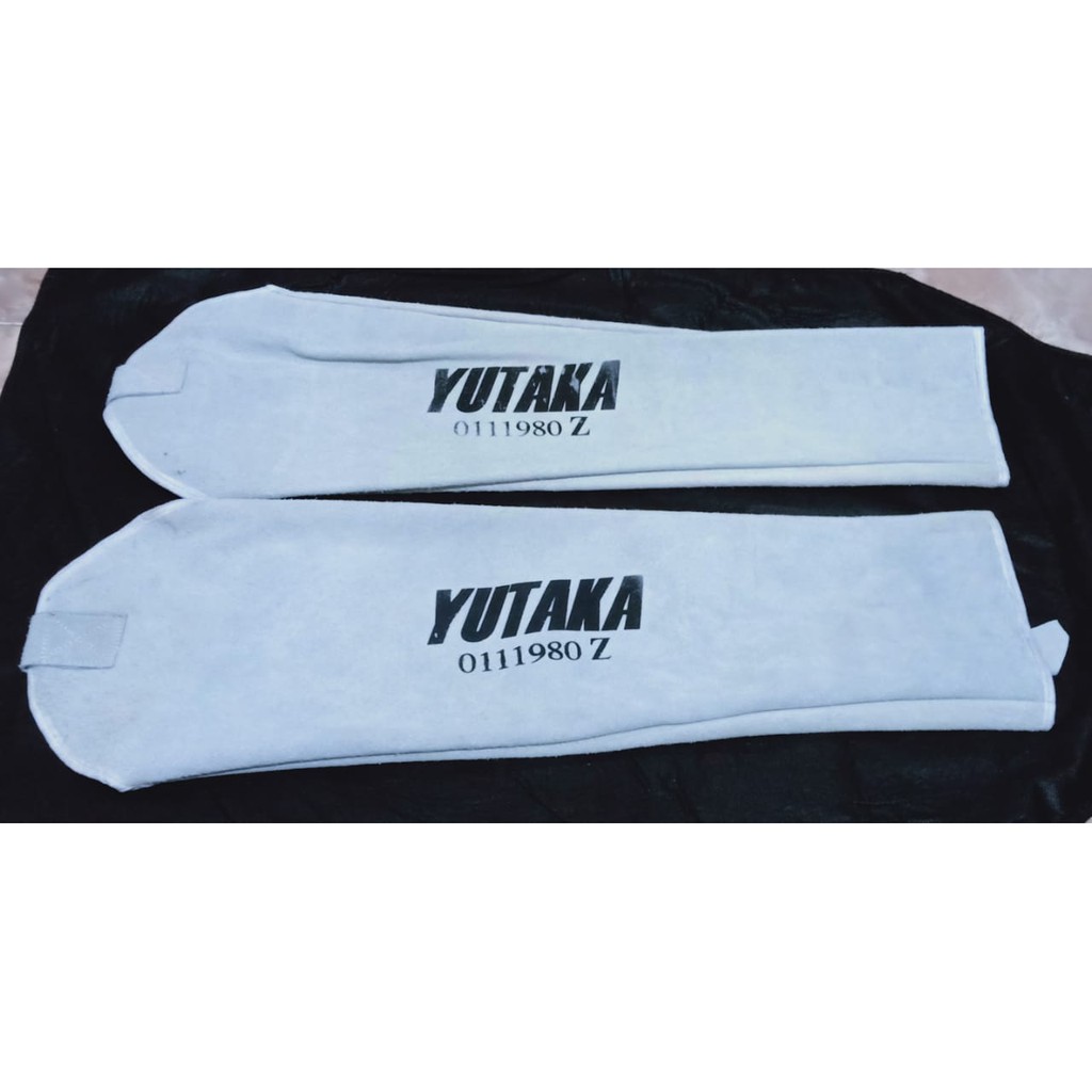 LEATHER SLEEVE CHROME Arm Lengan Kulit Chrome Patria/arm lengan kulit abu