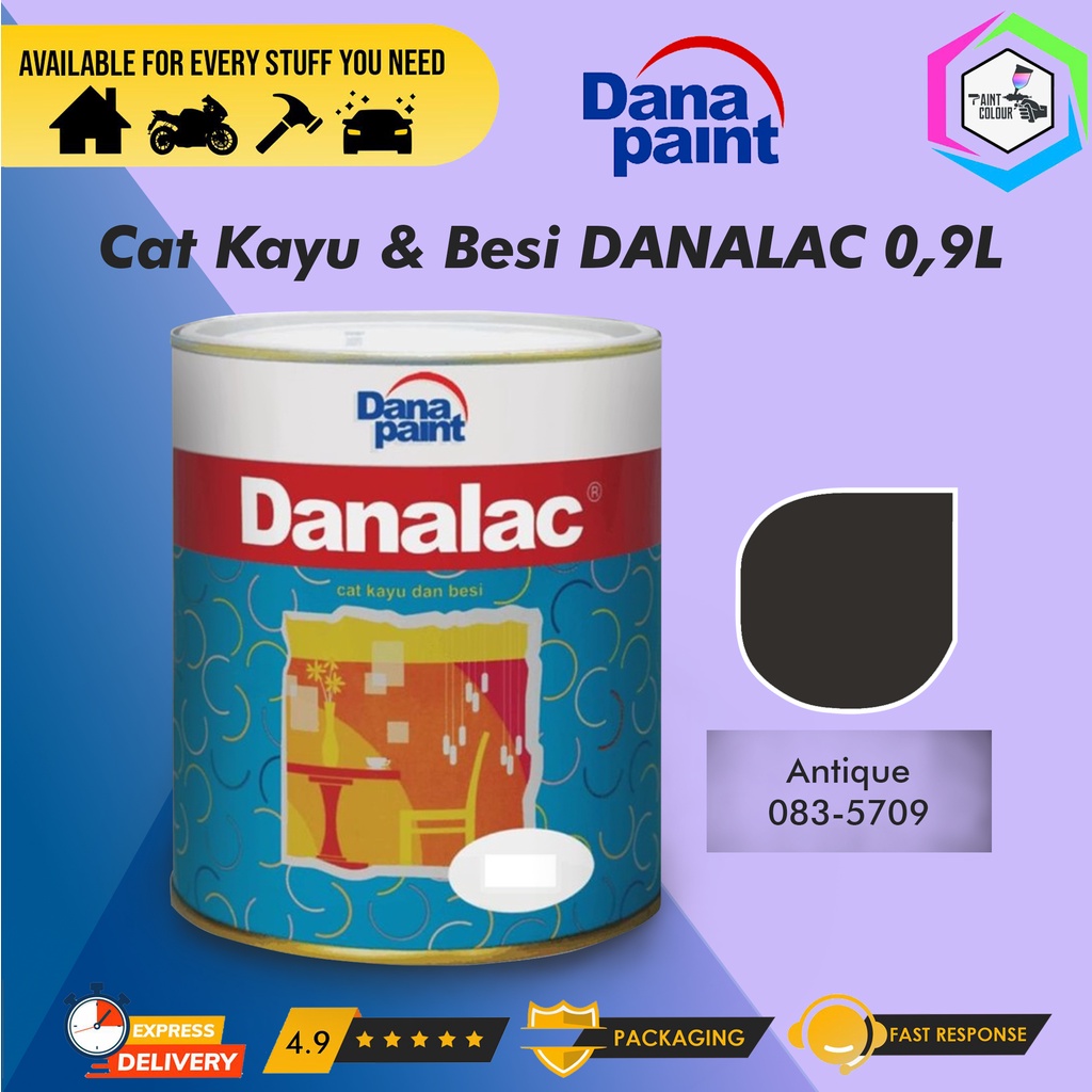 Cat kayu Dan Besi DANALAC Antique 083 - 5709