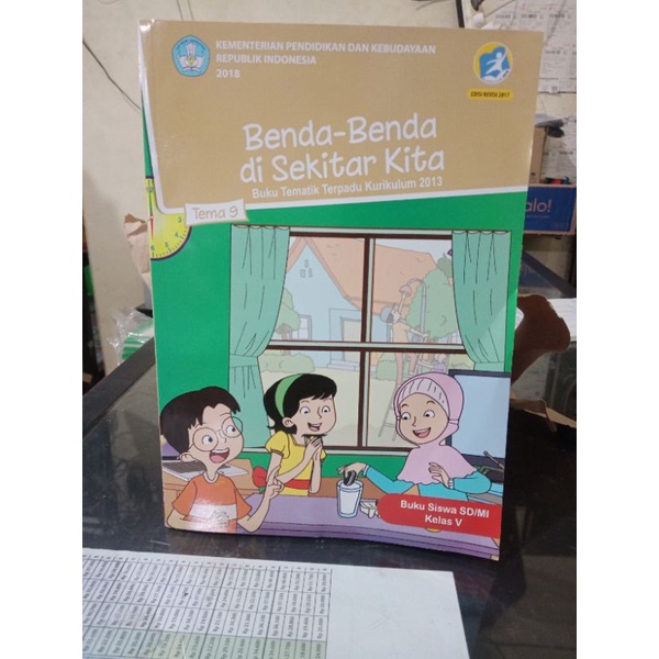 buku tematik kelas 5 SD tema 6,7,8,9 semester 2 kurikulum 2013