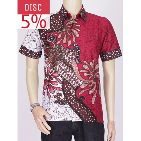 Baju Kemeja Batik Exlusif Pekalongan || Distro Batik Bandung 2617 ASK