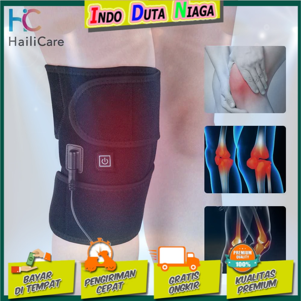 Hailicare Pelindung Lutut Heating Therapy Knee Support Compression