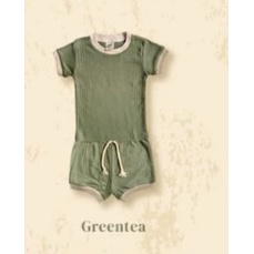 Libby -short Jasper pendek earth color 1 setel