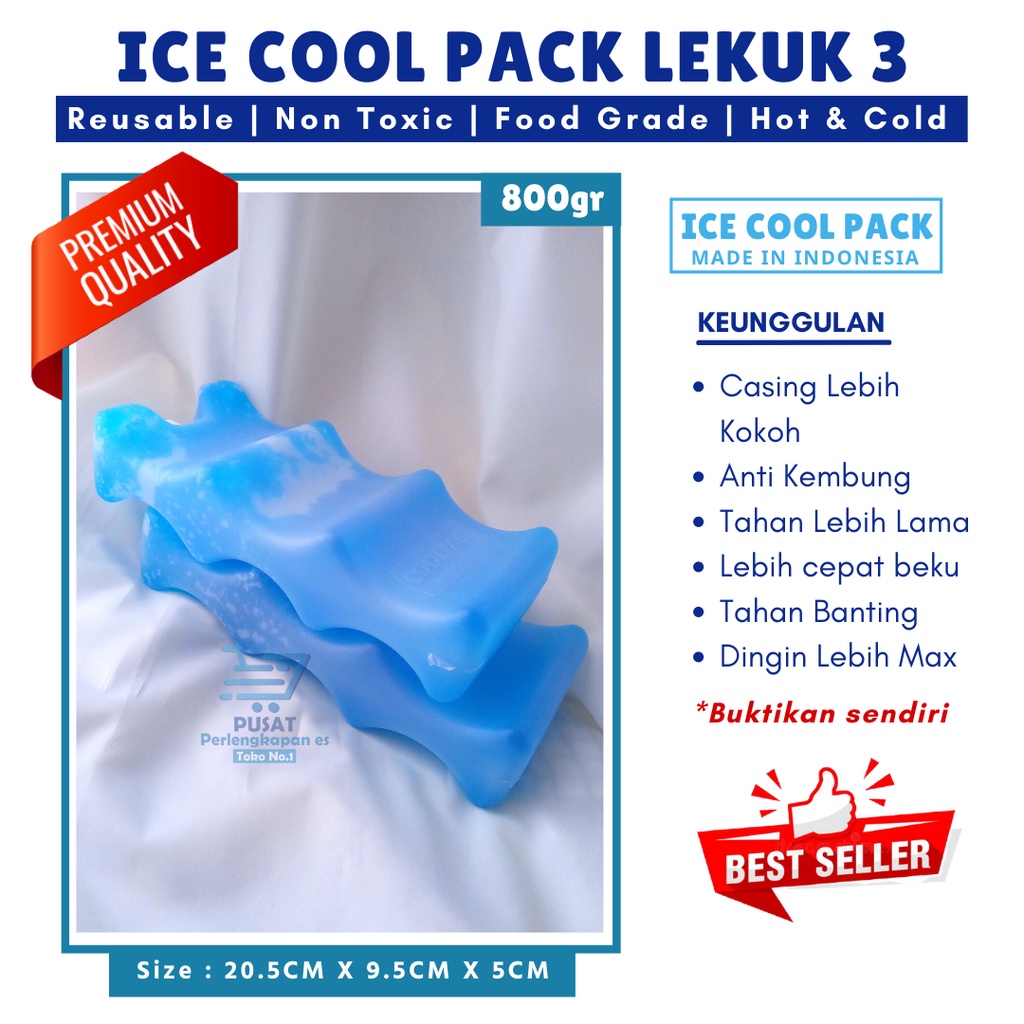 ICE PACK YANG BAGUS / HARGA ICE PACK ASI /  ICE COOL GEL / PENDINGIN ASI / PENDINGIN AIR COOLER