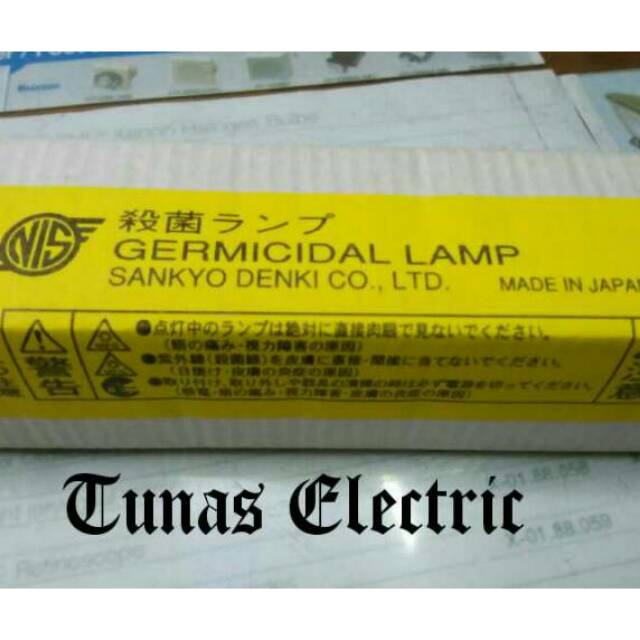 Lampu TL UV Anti Bakteri 20W Sankyo Denki JAPAN