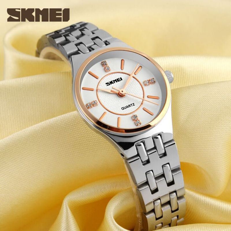 SKMEI Jam Tangan Analog Wanita - Rose Gold