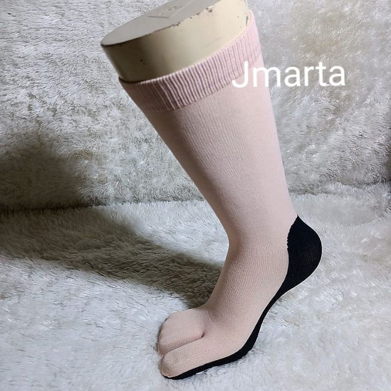 KAUS KAKI JEMPOL WARNA KULIT / KAUS KAKI JEMPOL PENDEK / KAUS KAKI TELAPAK HITAM