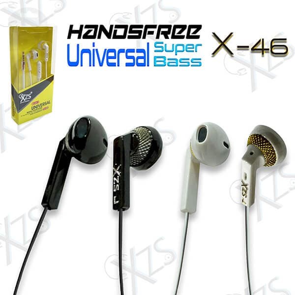 Handsfree Super Bass XZS X46 Earphone Headset Universal android