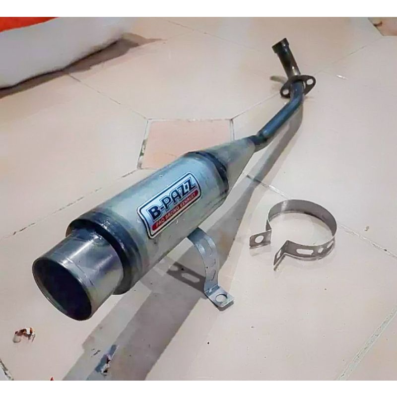 knalpot racing bpazz vega supra fiit revo karisma jupiter smash shogun astrea supra x 125 blade