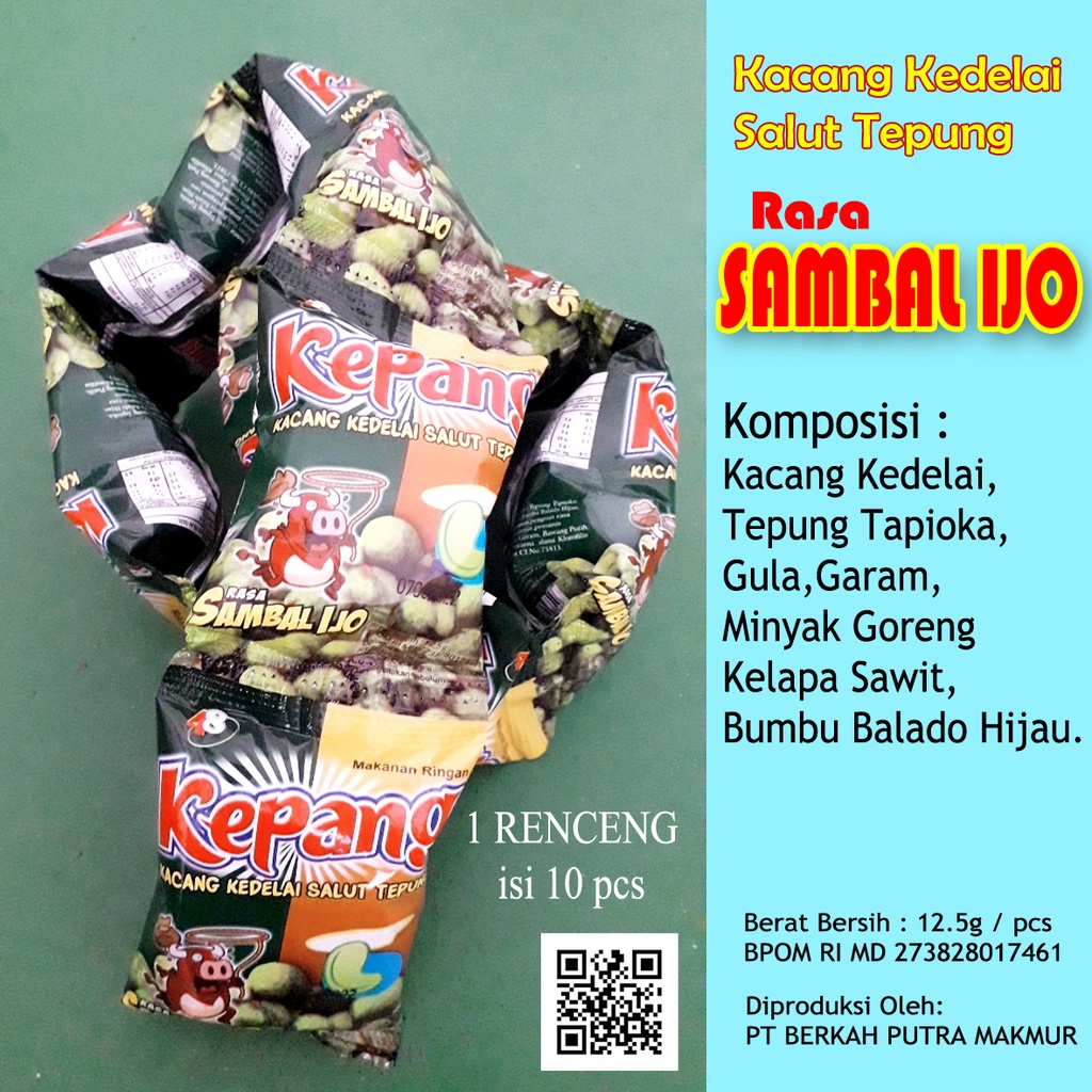 

Changro Renceng Isi 10 Pcs 12.5g x 10, Kacang Kedelai