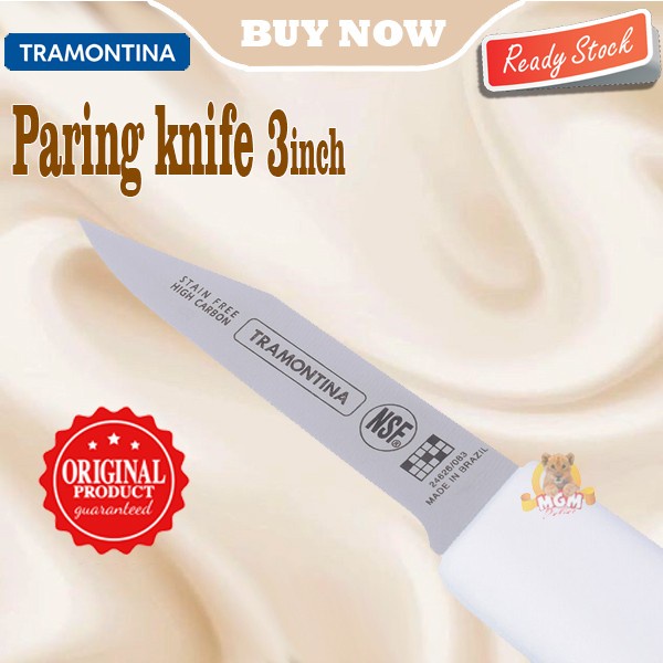 Made in Brazil Tramontina Pairing Knife 3in Sayur Pisau buah master