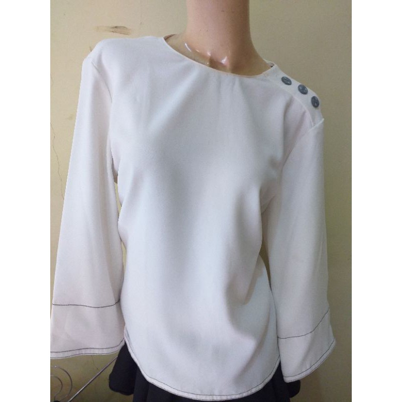 Blouse White ZARA WOMAN