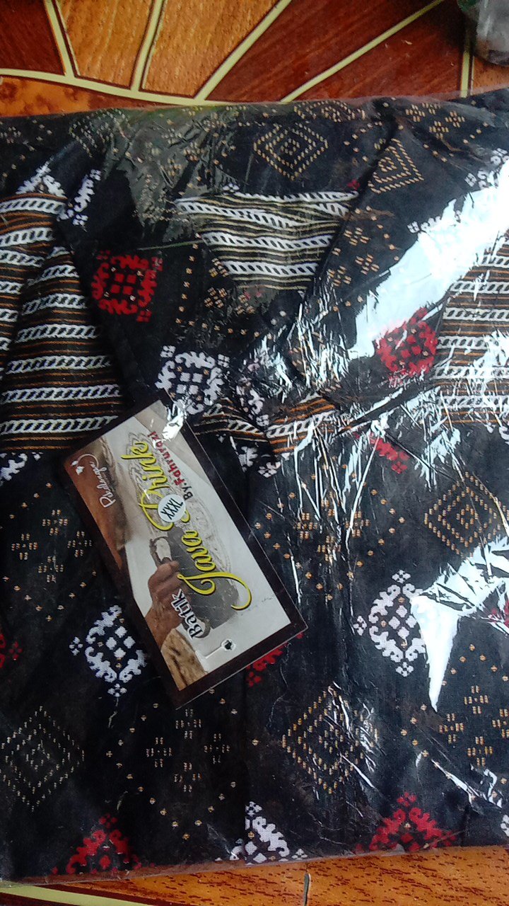 Bswart Batik Hrb026 Kenongo Hem Pendek Padi Pekalongan M L Xl Batik Pria Murah Modern Grosir