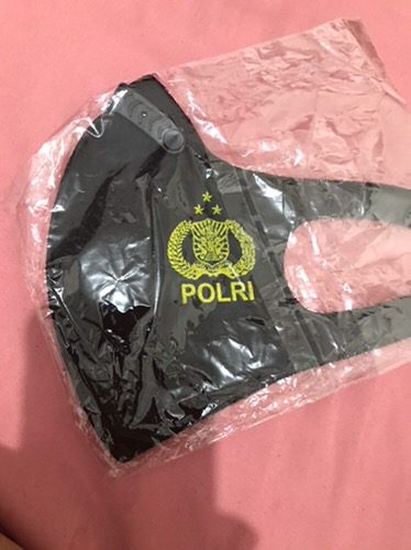 Masker Tni Polri 3 Lapis Ventilator