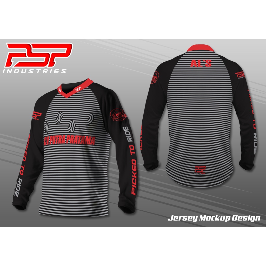 Pesanan Customer Defi Suwandana Jersey MTB/MX PSP Industries