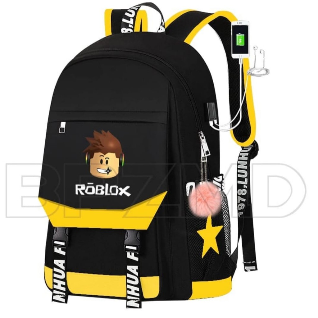 TAS RANSEL ANAK PEREMPUAN / LAKI-LAKI MOTIF ROBLOX NEW / TAS RANSEL ANAK / TAS RANSEL MURAH