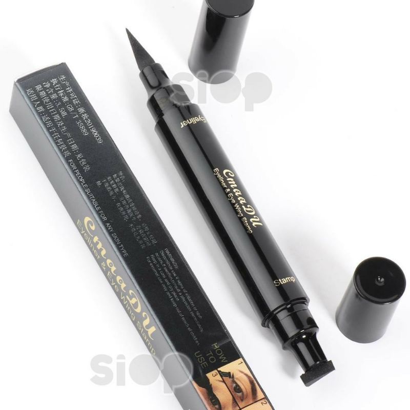 Eyeliner Stamp CMAADU 2 in 1 ORIGINAL Eyeliner Wing Spidol