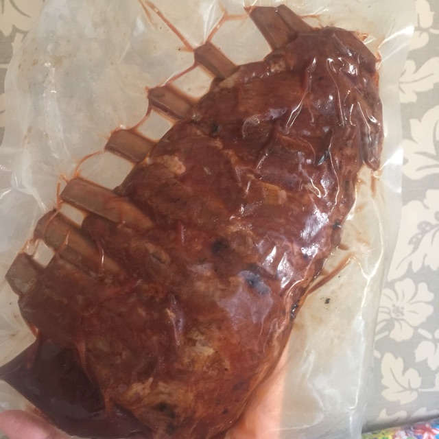 

Pork rib barbeque sauce siap makan