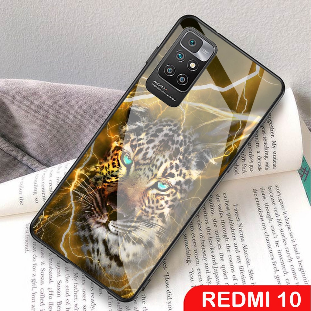 [A77] Softcase Kaca Glass Xiaomi Redmi 10 - Casing Hp Xiaomi Redmi 10  - Case Hp - Xiaomi Redmi 10