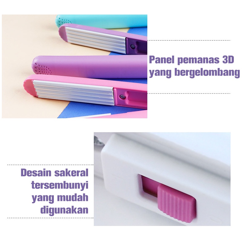 Snack Sealer / Hand Sealer Mini / Alat Penyegel plastik snack bungkusan makanan COLOK LISTRIK/Sealer Snack / Perekat plastik serbaguna / Press plastik kemasan