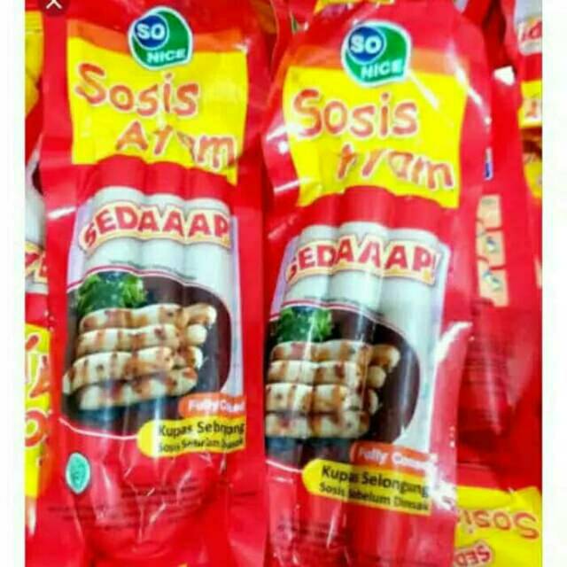 

So nice sosis ayam sedaaappp 75gr