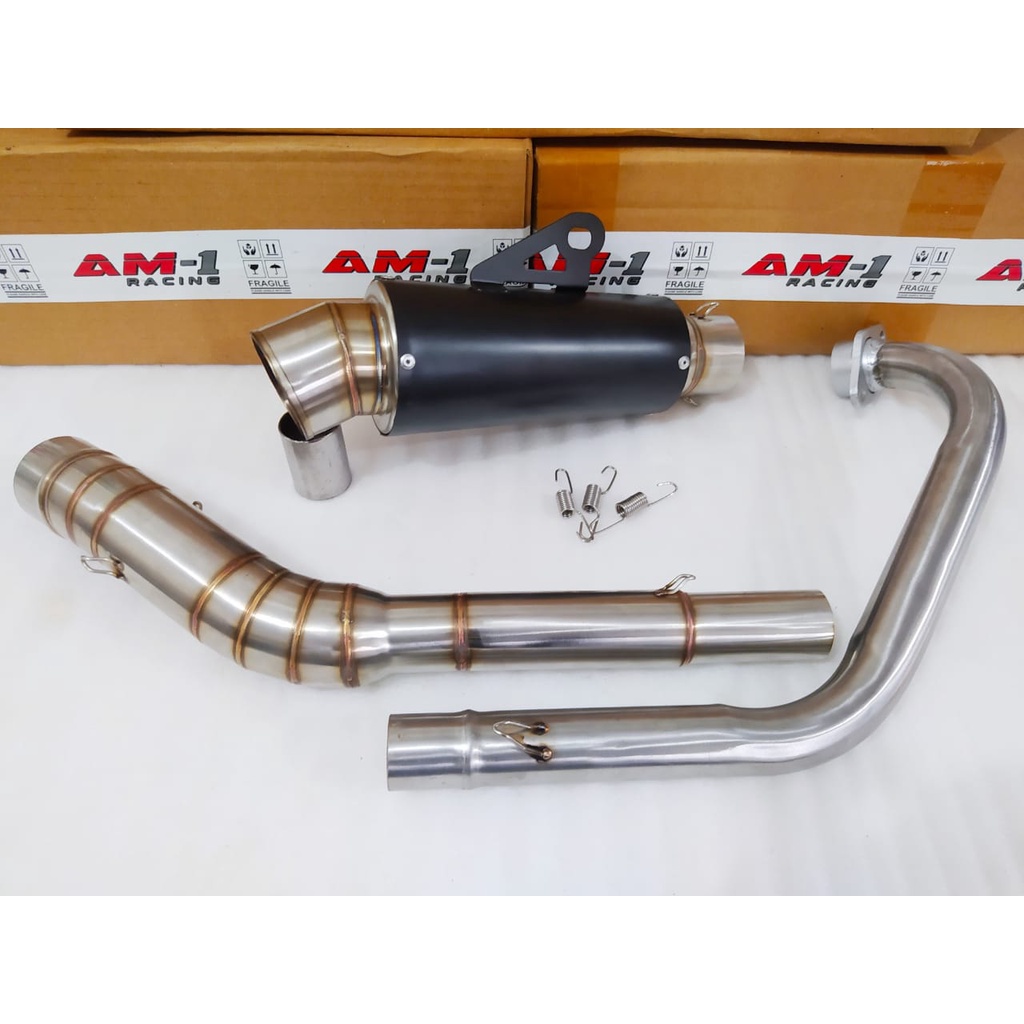Knalpot Racing Model JRM Drag Yamaha Jupiter Mx Old New 135 150 King z z1 Burhan Vega R ZR Crypton L