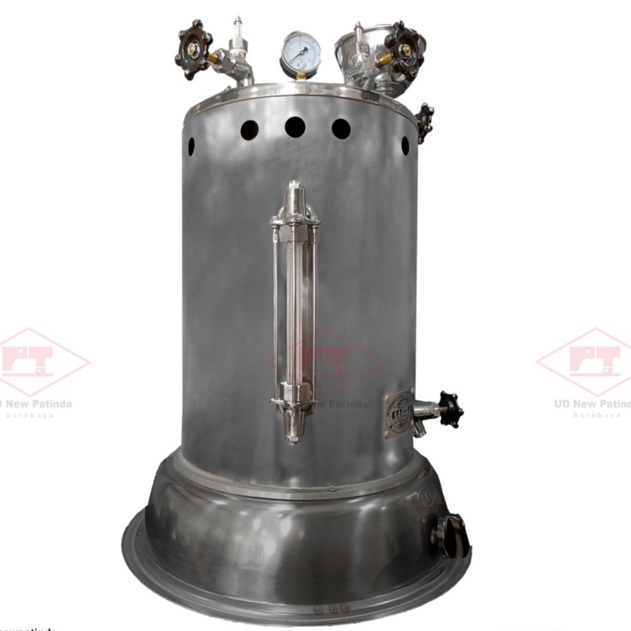 Setrika Uap KTT 15 Liter - Steam Boiler Laundry 15 Liter