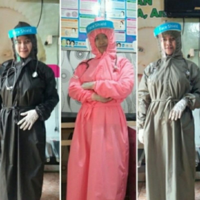 baju APD/baju hodiie APD pria dan wanita