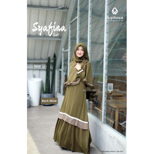 GAMIS SET SYAFINA ORIGINAL AQSHOYA