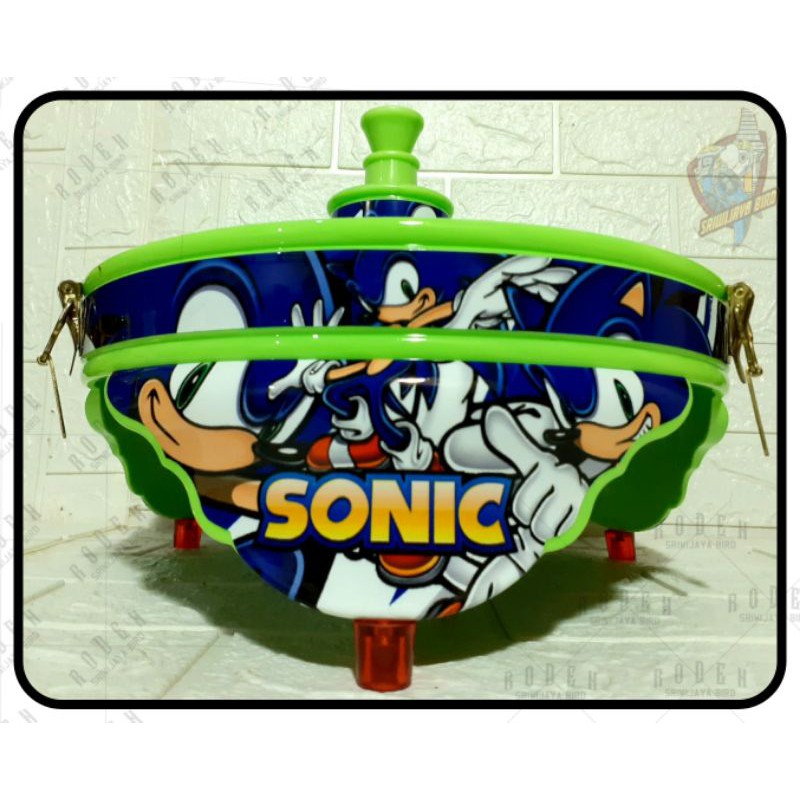 TEBOK LOVEBIRD PVC MOTIF SONIC sangkar kandang burung lb love bird