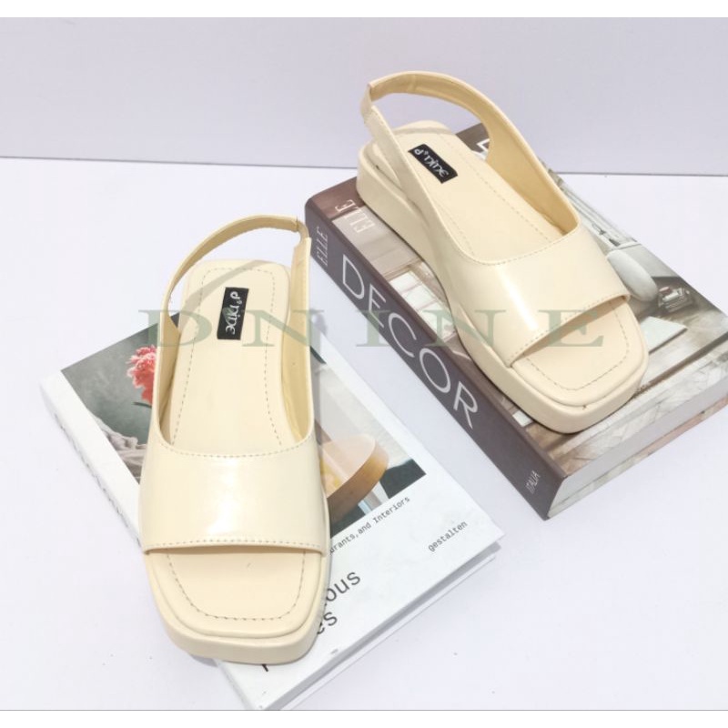 Sandal Wanita sandal wedges flatprom DN 06