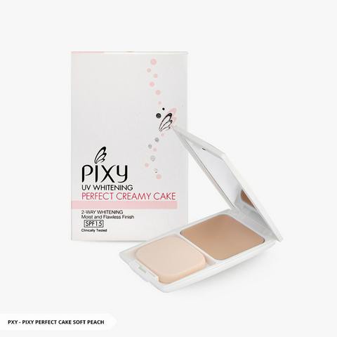 PIXY UV Whitening Perfect Creamy Cake / Bedak Wajah / Bedak Basah