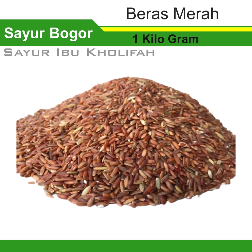 

Beras Merah Biasa 1Kg Bahan Pokok Sembako Murah Bogor