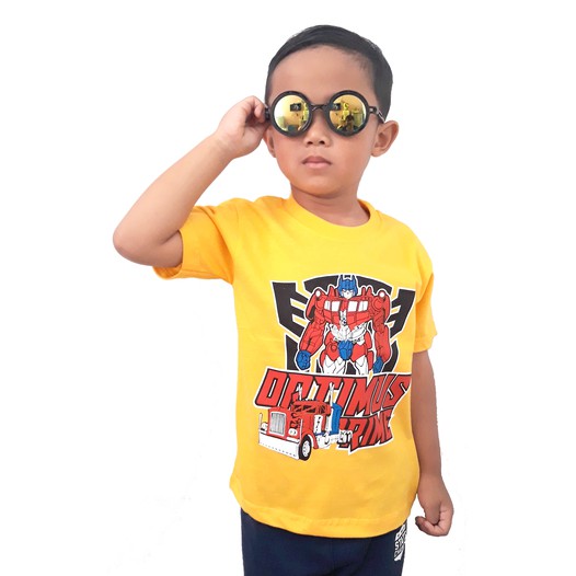  BAJU  KAOS ANAK  LAKI LAKI COWOK ROBOT Transformers Bumble 