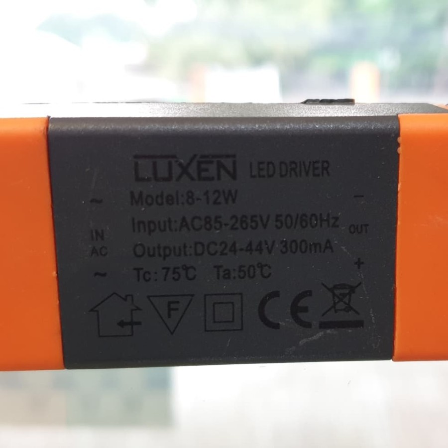 LUXEN LED Driver Panel / Adaptor / Power Supply / Travo 9-12W - DRVR-8-12W