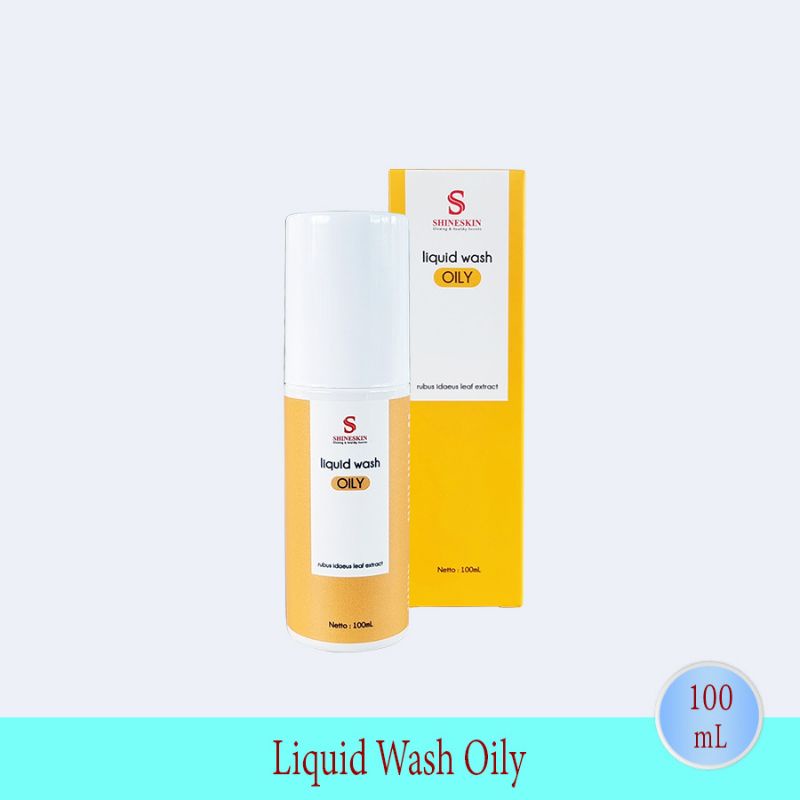 Shineskin Facial Wash Oily /shineskin skincare sabun wajah kulit berminyak / pembersih wajah berminy