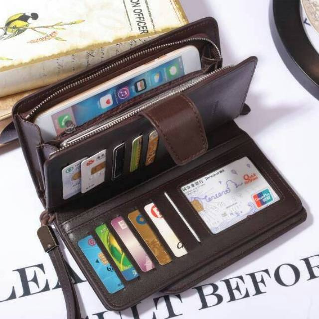 PROMO HAND BANG BOWEISI 128-3 DOMPET KULIT/ DOMPET KARTU/DOMPET PRIA  DAN WANITA