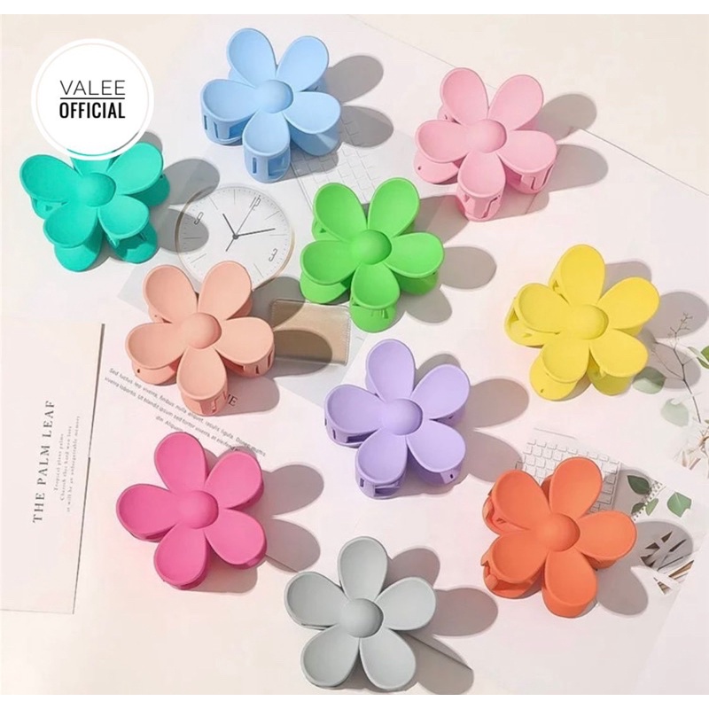 FLOWER JEPITAN JEDAI BUNGA CETAR 7,5cm DOFF PREMIUM QUALITY SUPERMURAHH KOREA IMPORT