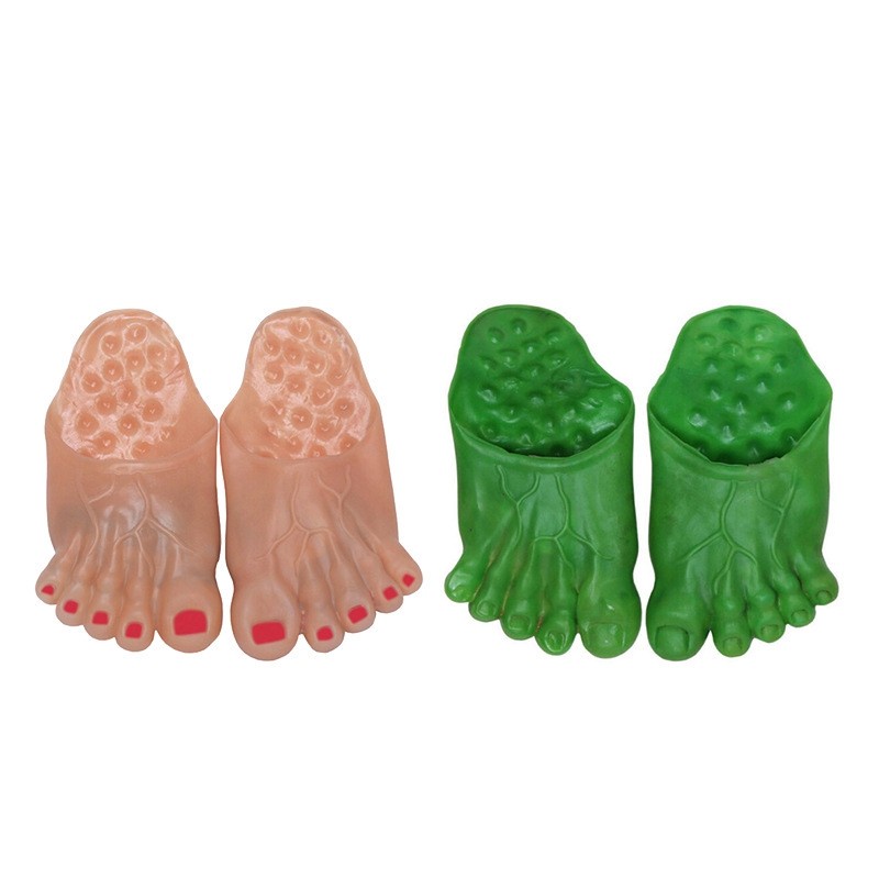 1 Pasang Selop Sandal Model Kaki Besar Monster sandal Hulk manusia purba