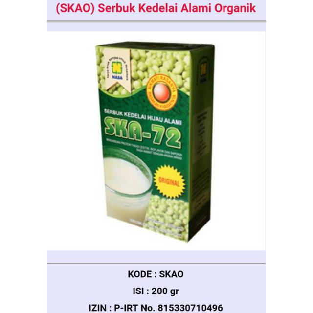 

Serbuk Kedelai Alami Organik SKAO