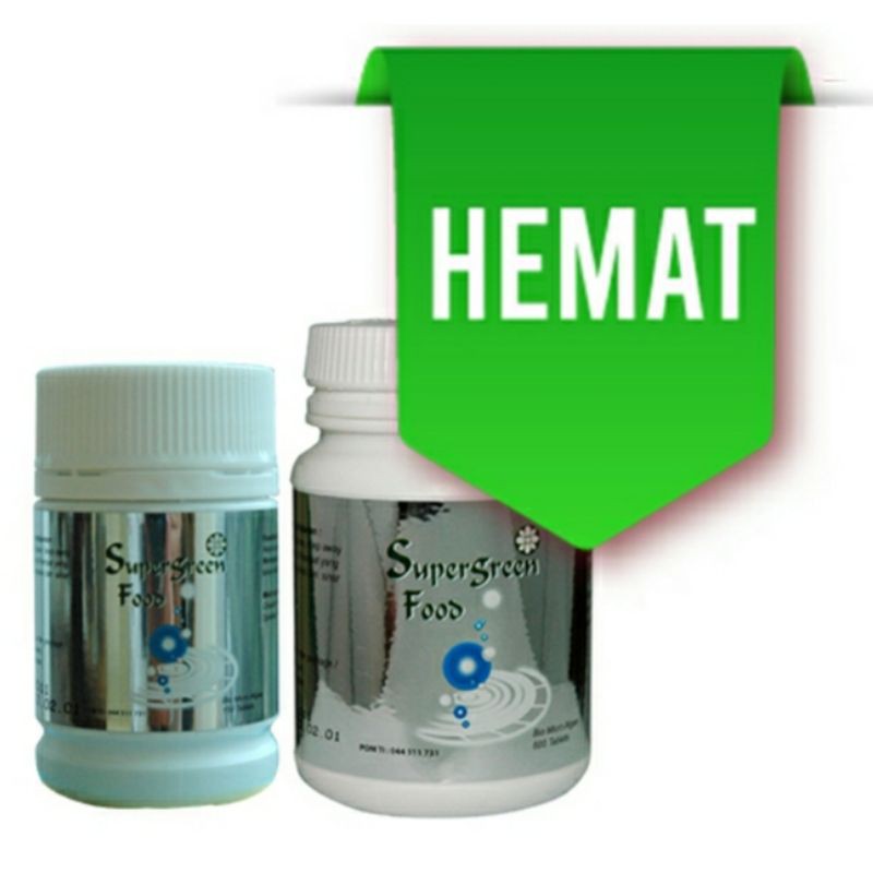 SGF (Super Green Food) Paket Hemat 600 Tablet + 150 Tablet