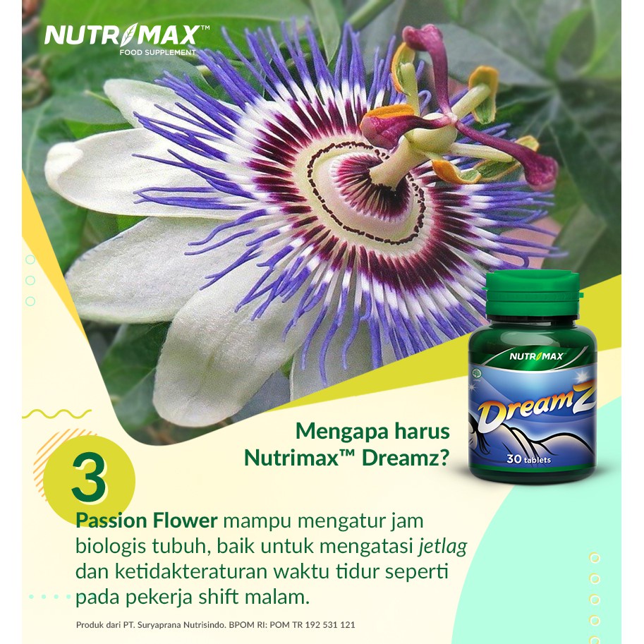 Nutrimax Sweet Dreams 30s / Nutrimax Dreamz / Vitamin Susah Tidur Insomnia