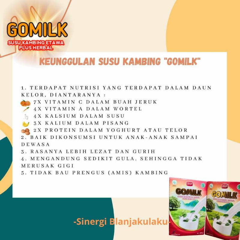 

Susu Kambing Gomilk