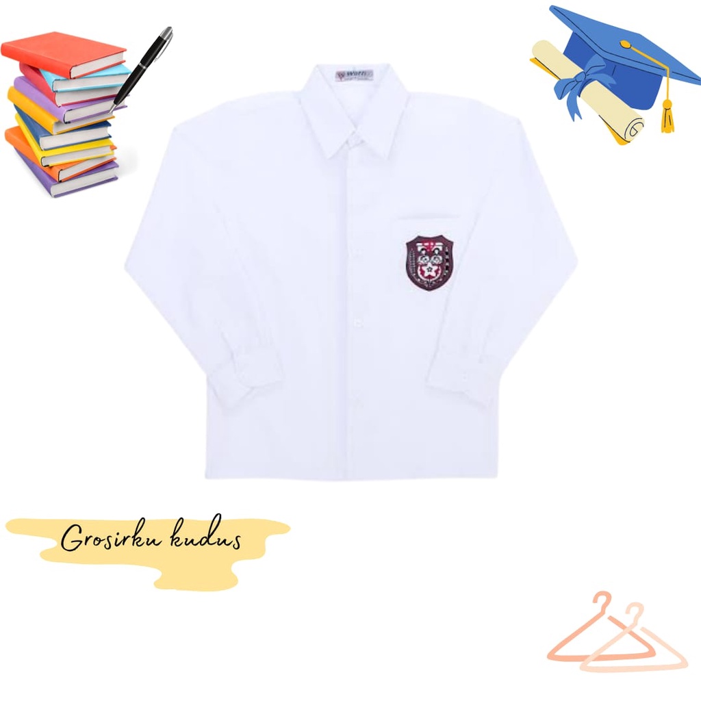 

Seragam sekolah SD/MI lengan panjang putih hem panjang sd/mi putih baju panjang sd/mi putih baju sd putih baju putih mi panjang hem panjang putih sd hem panjang outih mi