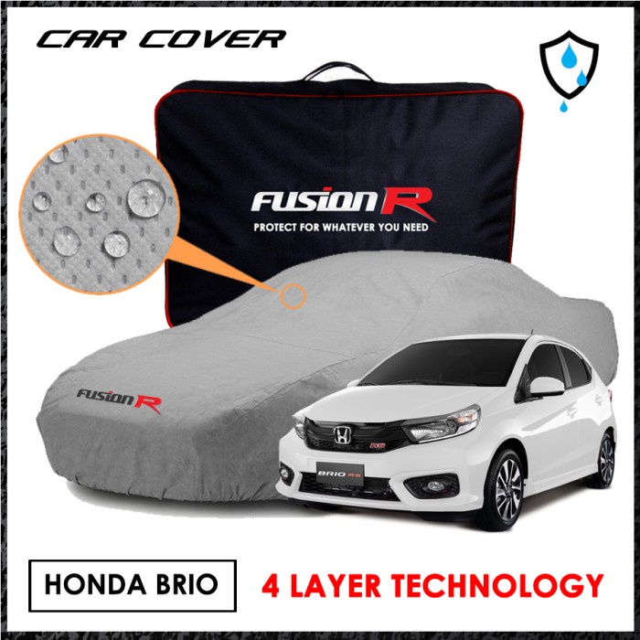 {BEKAS} Cover Sarung Mobil Honda BRIO Fusion R Multi Waterproof Not KRISBOW Berkualitas