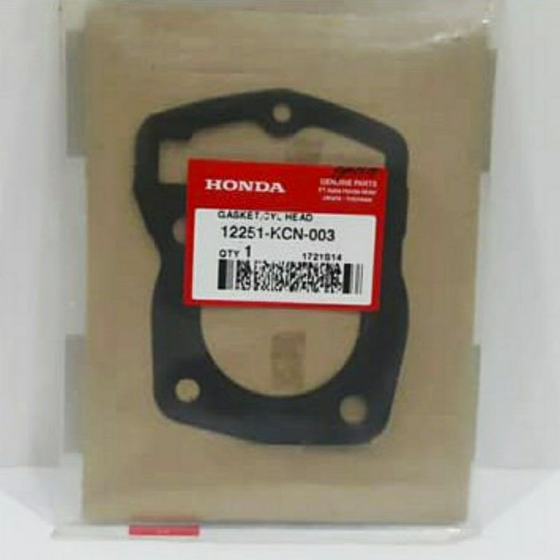 Gasket Cylinder Head Perpak Paking Seng Tiger GL Neotech Mega Pro Ori AHM 12251KCN003