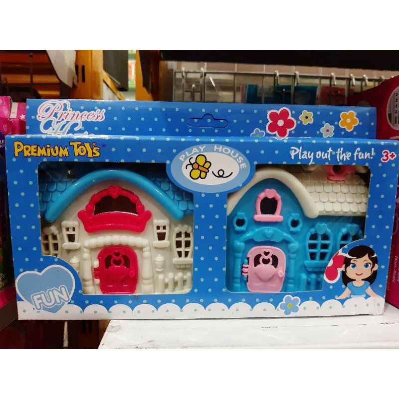 Mainan Rumah Boneka Mini Happy Home | Rumah Barbie Princess House